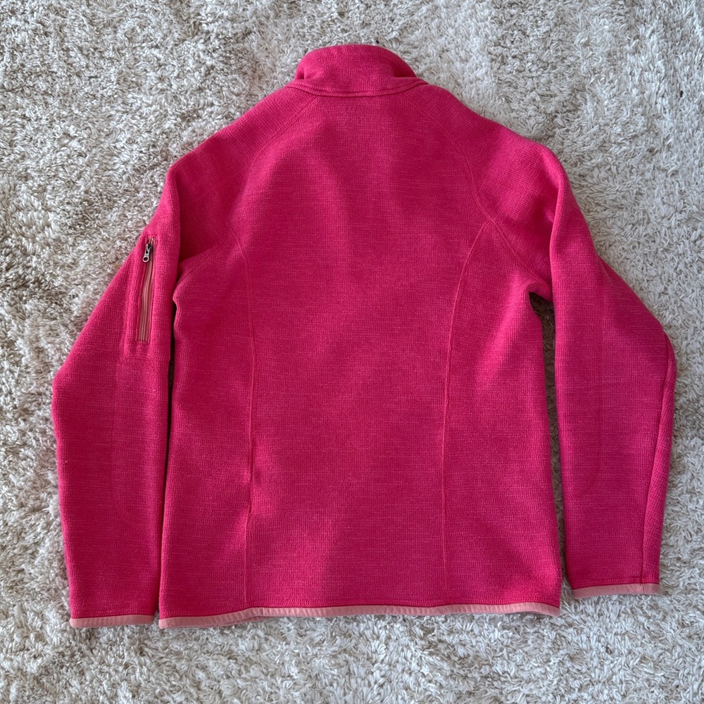 Patagonia Pink Zip-Up Sweater - Picture 6 of 7